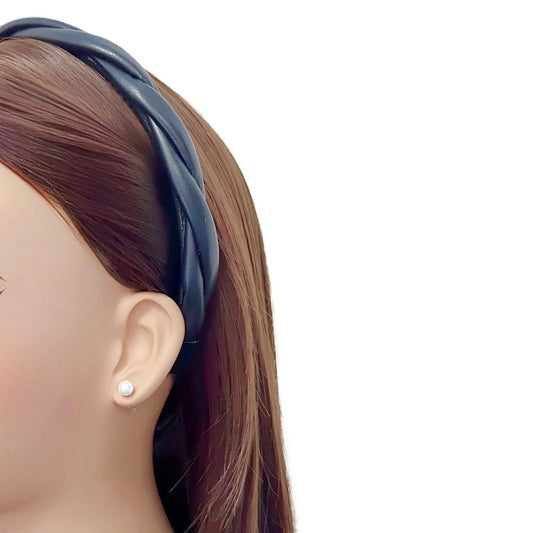 Leatherette Hairband