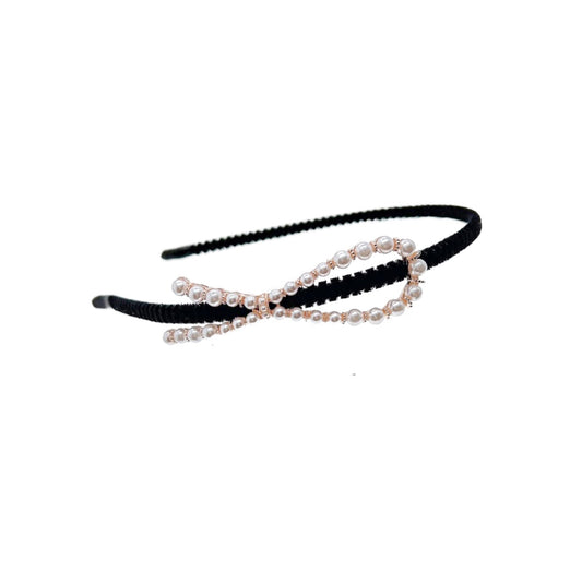Bow Pearl Hairband