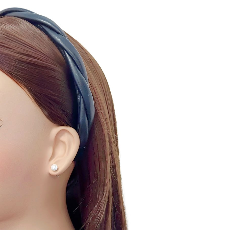 Leatherette Hairband